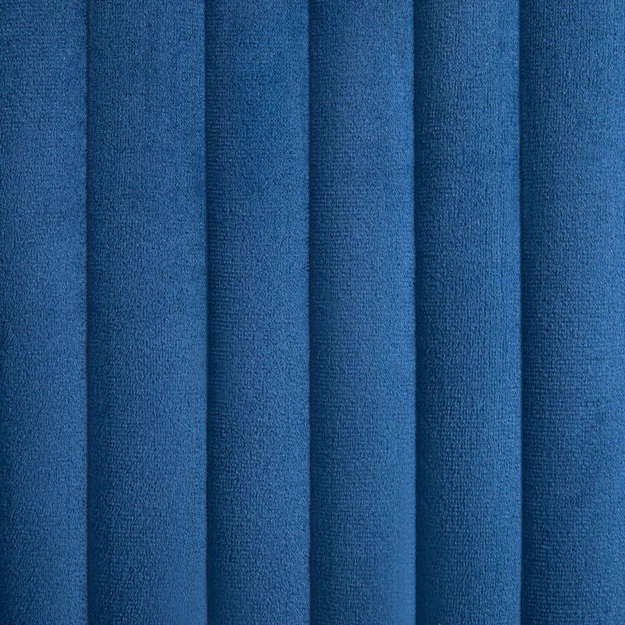 Eetkamerstoelen 4 St Fluweel Blauw