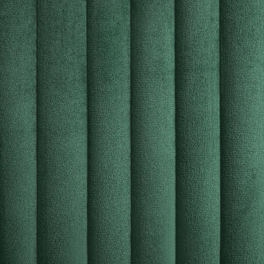 Eetkamerstoelen Fluweel 6 Groen