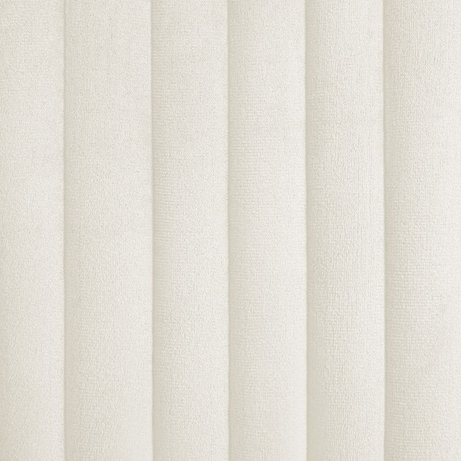 Eetkamerstoelen 4 St Fluweel Crèmekleurig