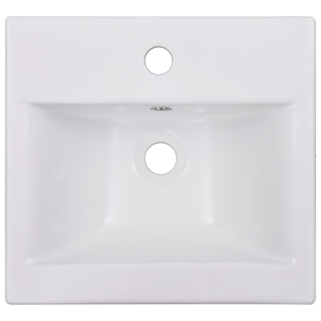 Inbouwwastafel Keramiek Wit 42 x 39 x 18 cm