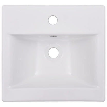 Inbouwwastafel Keramiek Wit 42 x 39 x 18 cm