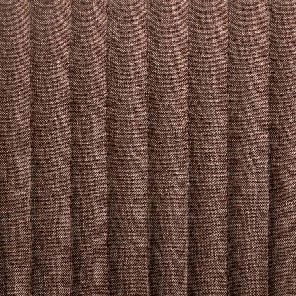 Eetkamerstoelen 4 St Stof Bruin