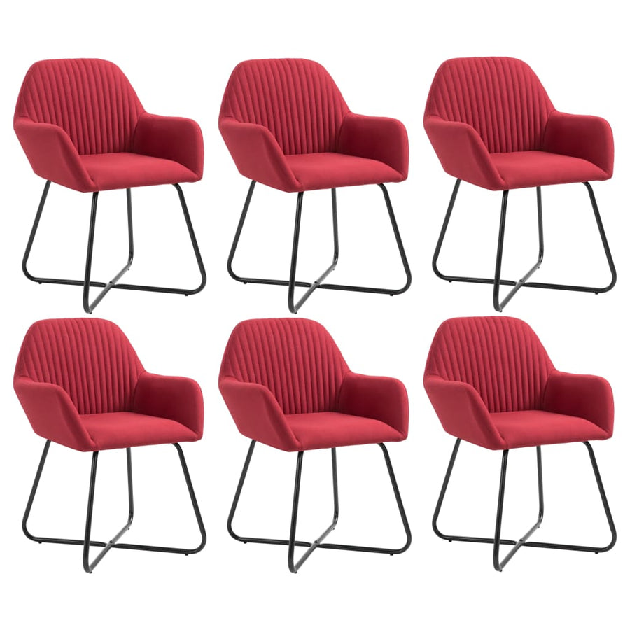 Eetkamerstoelen Stof 6