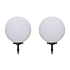 Garden Path Lights 2 pcs with Ground Spike LED 50 cm