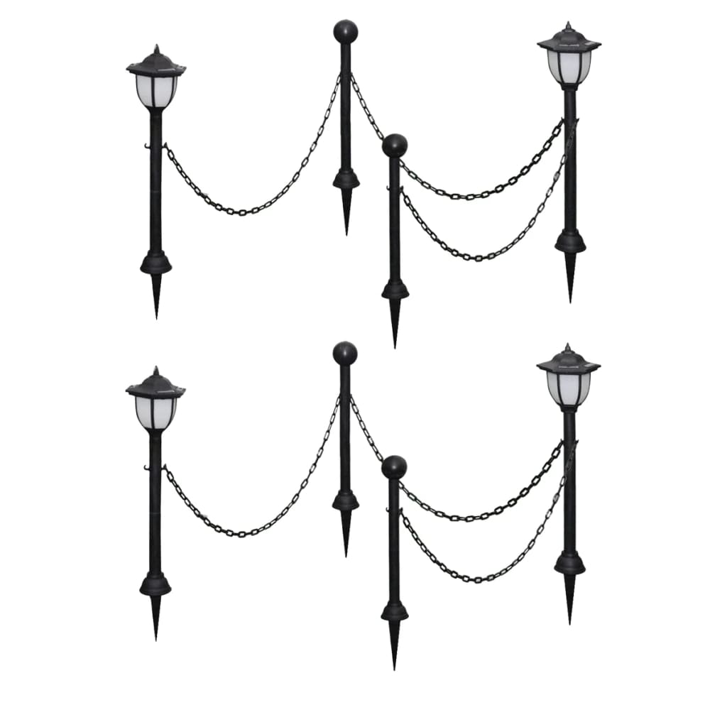 Solarlampen Met Hekwerk En Palen 4