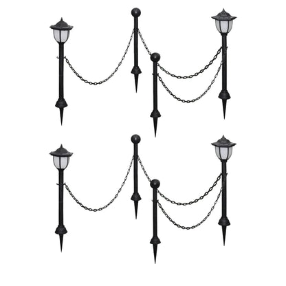 Solarlampen Met Hekwerk En Palen 4