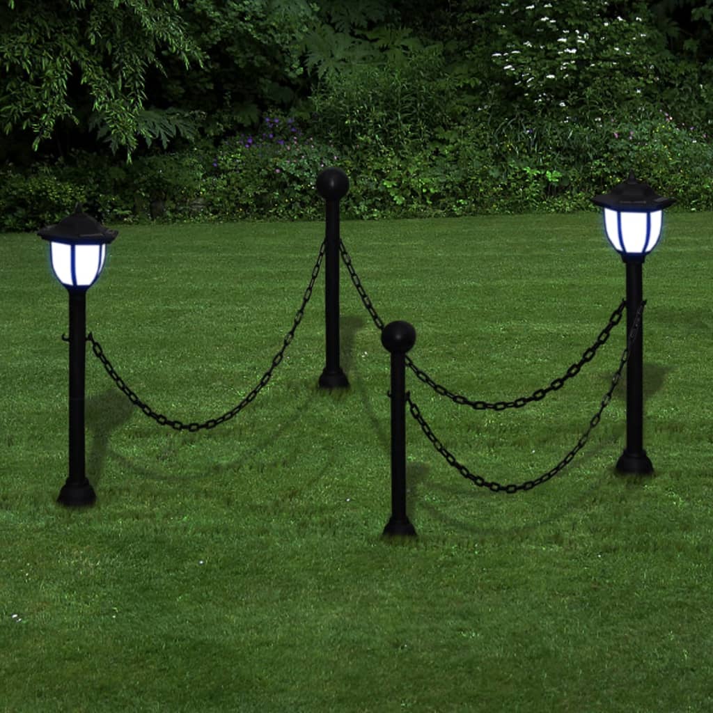 Solarlampen Met Hekwerk En Palen 4