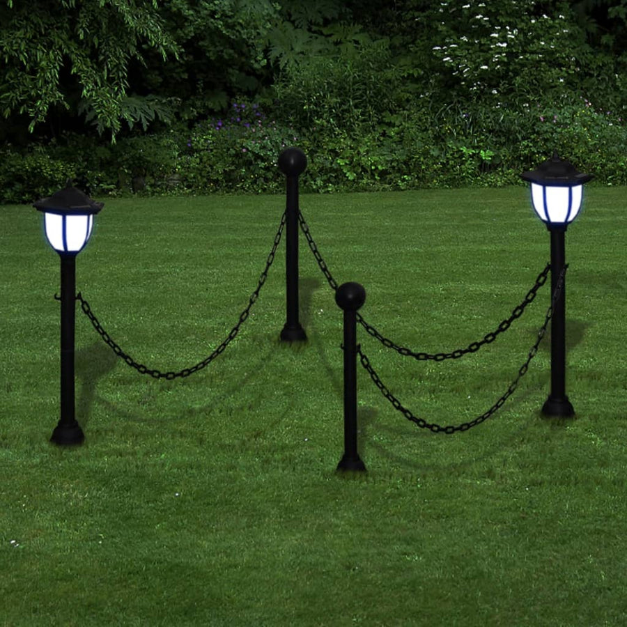 Solarlampen Met Hekwerk En Palen 4