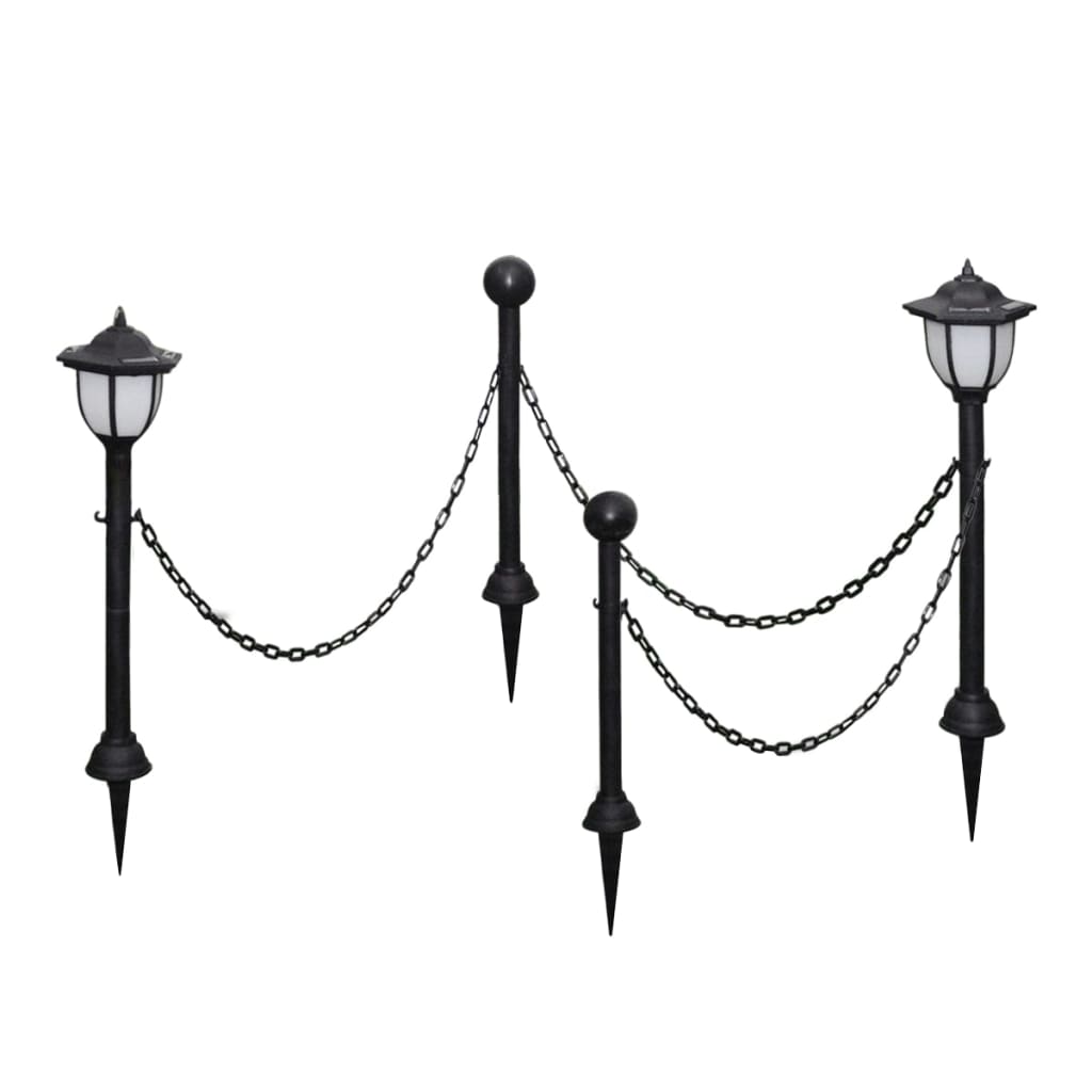 Solarlampen Met Hekwerk En Palen 4