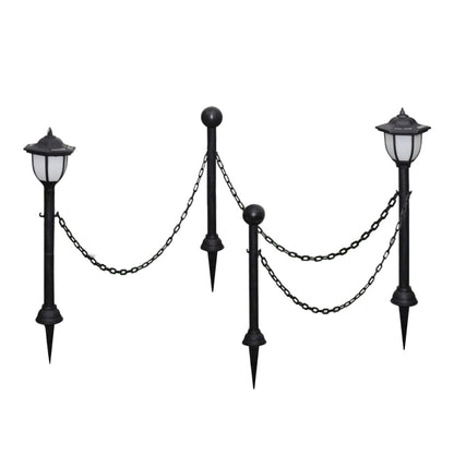 Solarlampen Met Hekwerk En Palen 4