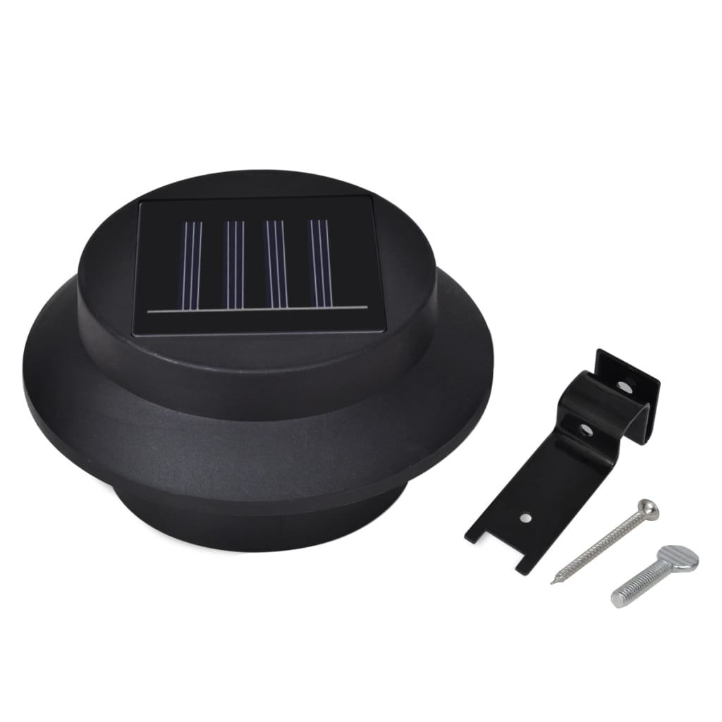 Schuttinglampen Solar Led 12 Zwart
