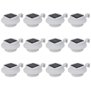 Schuttinglamp solar LED wit 12 stuks