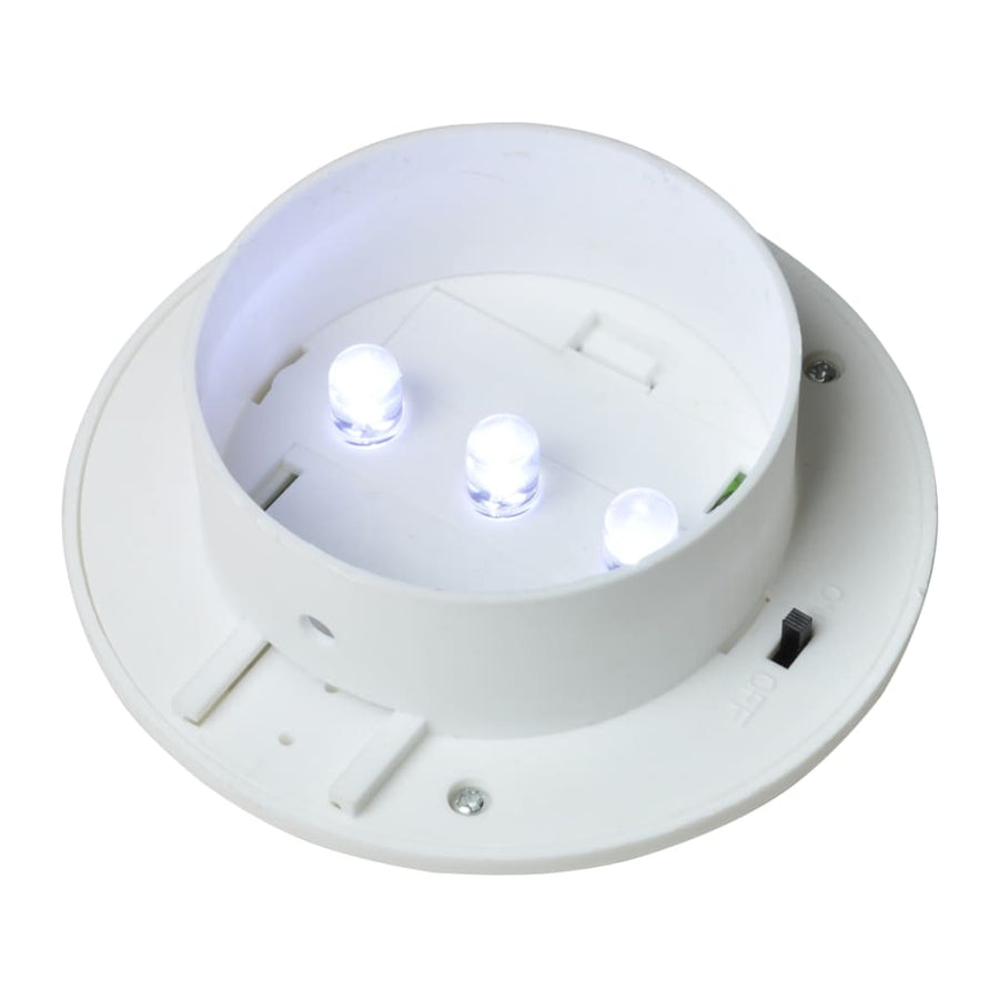 Schuttinglampen Solar Led 12 Wit