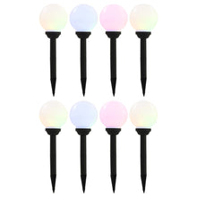 Solarlampen Led Rond 5 Cm Rgb 8