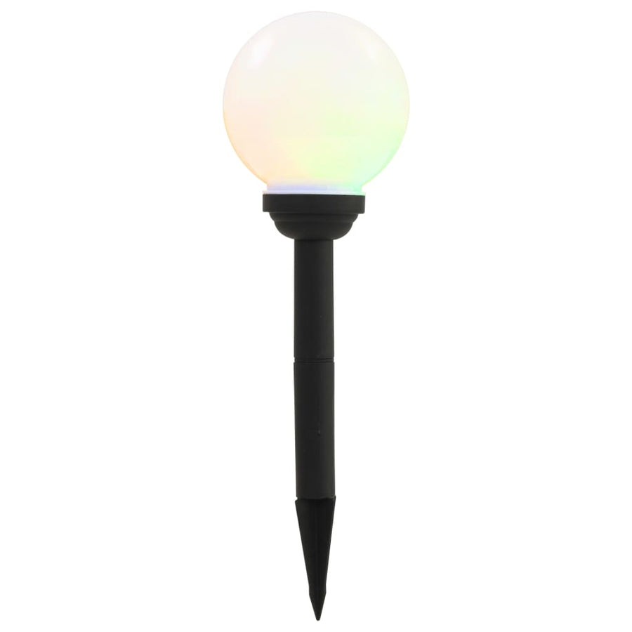 Solarlampen Led Rond 5 Cm Rgb 8