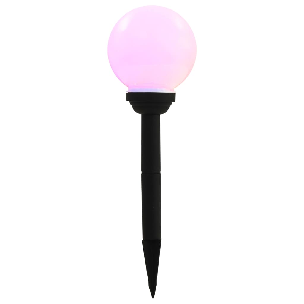 Solarlampen Led Rond 5 Cm Rgb 8