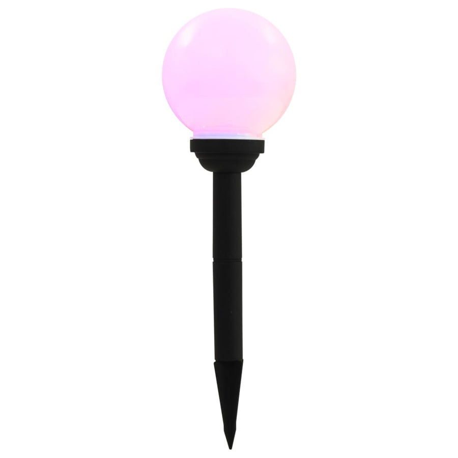 Solarlampen Led Rond 5 Cm Rgb 8