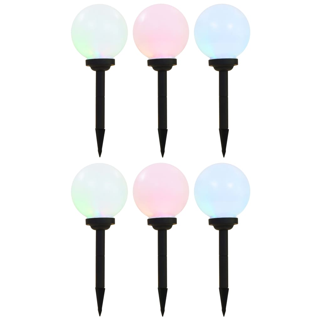 Solarlampen Led Rond Rgb 6 20 cm