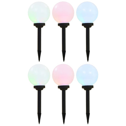 Solarlampen Led Rond Rgb 6 20 cm