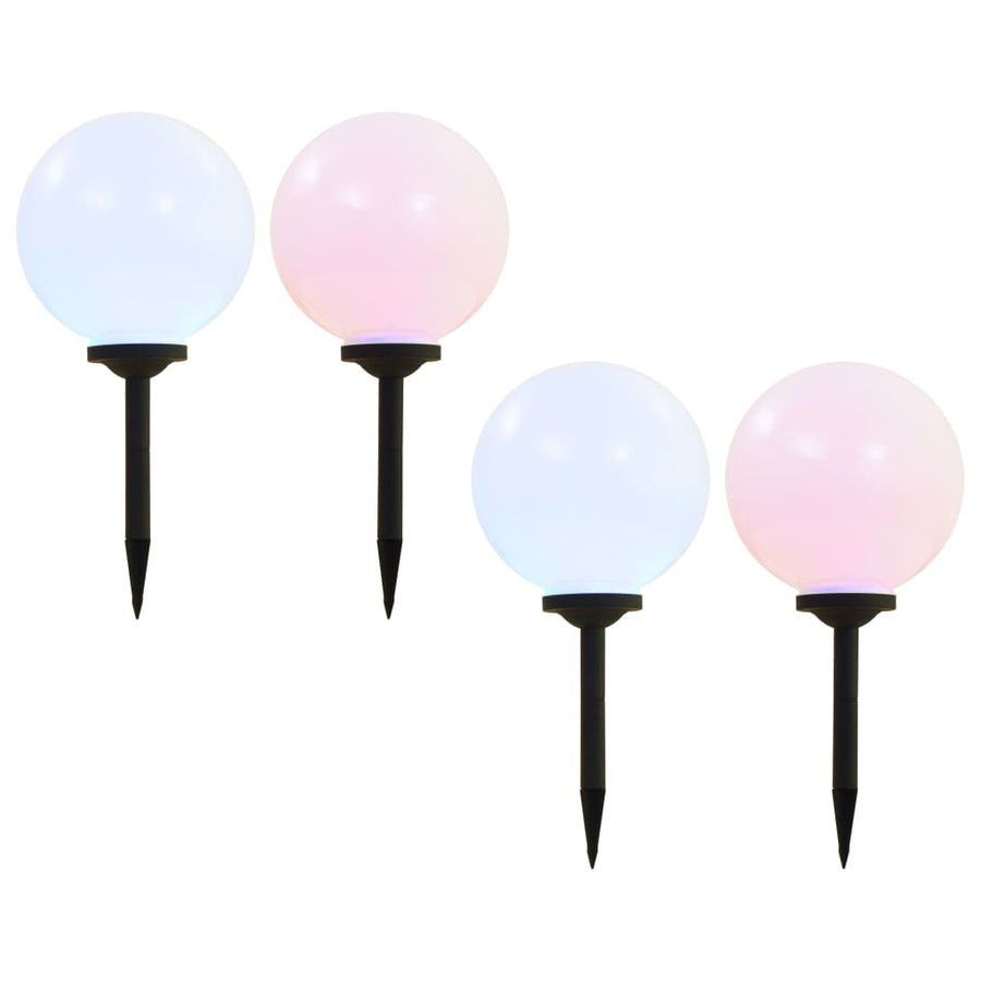 Solarlampen Led Rond Rgb 1