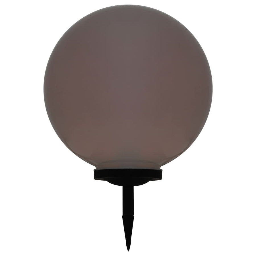 Solarlampen 2 St Led Rond 50 Cm Rgb