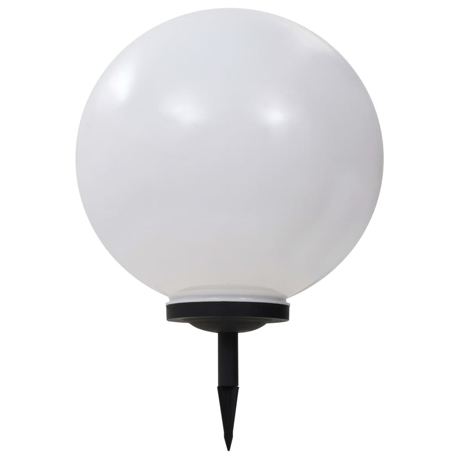 Solarlampen 2 St Led Rond 50 Cm Rgb