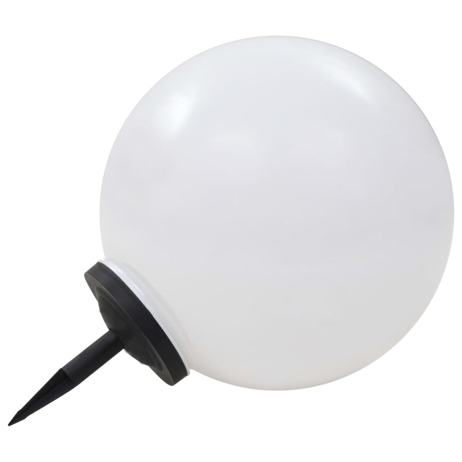 Solarlampen 2 St Led Rond 50 Cm Rgb