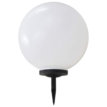 Solarlampen 2 St Led Rond 50 Cm Rgb