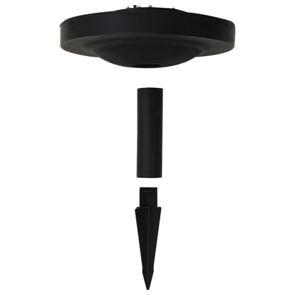 Solarlampen 2 St Led Rond 50 Cm Rgb