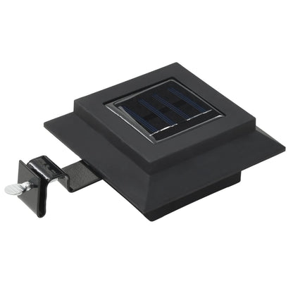 Solarlampen Led Vierkant Cm 12 Zwart