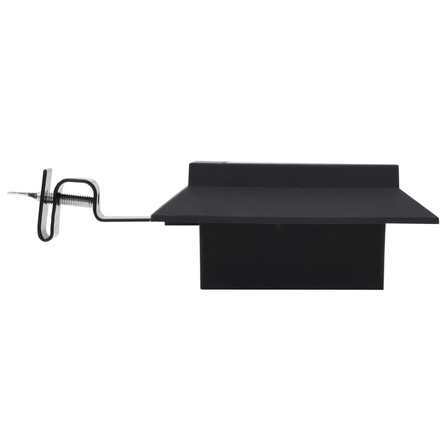 Solarlampen Led Vierkant Cm 12 Zwart
