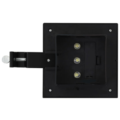 Solarlampen Led Vierkant Cm 12 Zwart