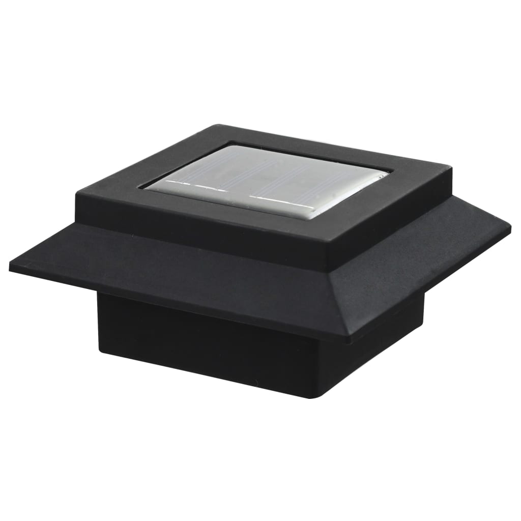 Solarlampen Led Vierkant Cm 12 Zwart