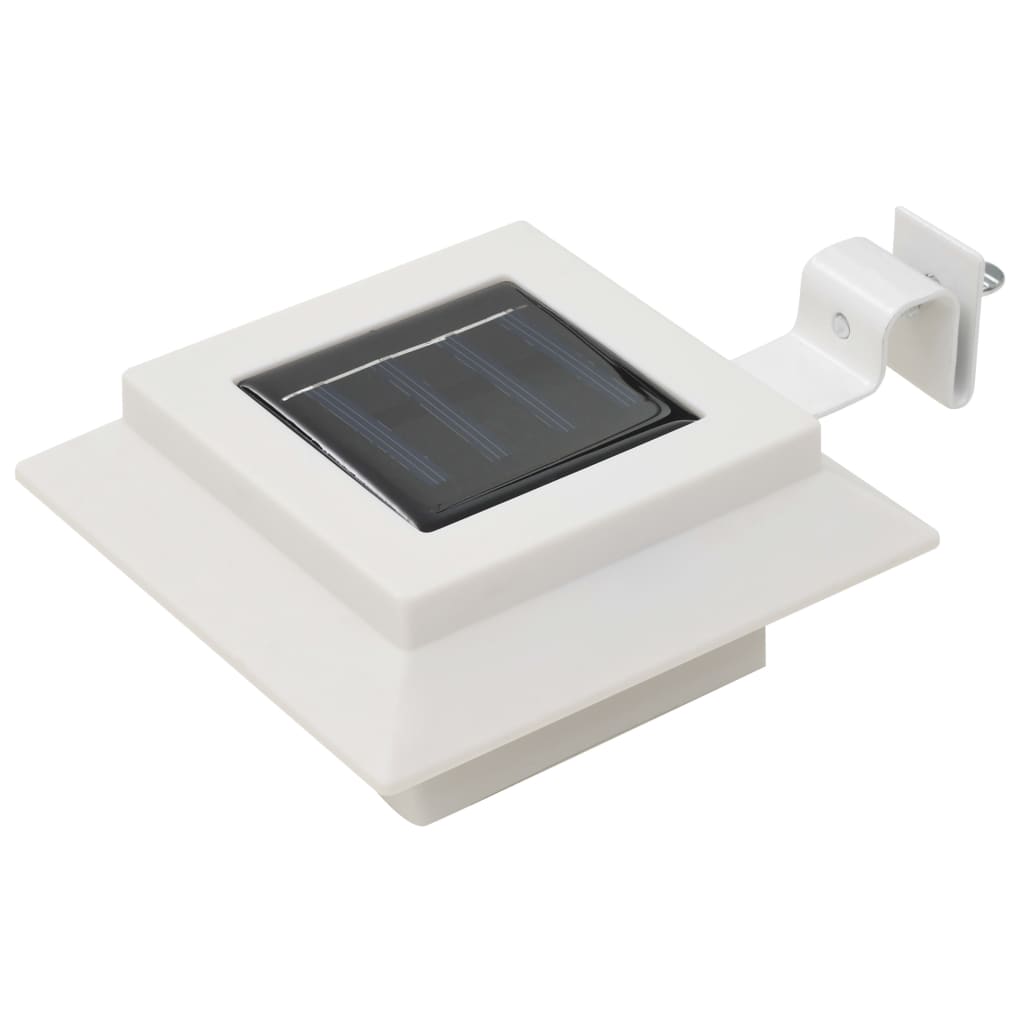 Solarlampen Led Vierkant Cm 12 Wit