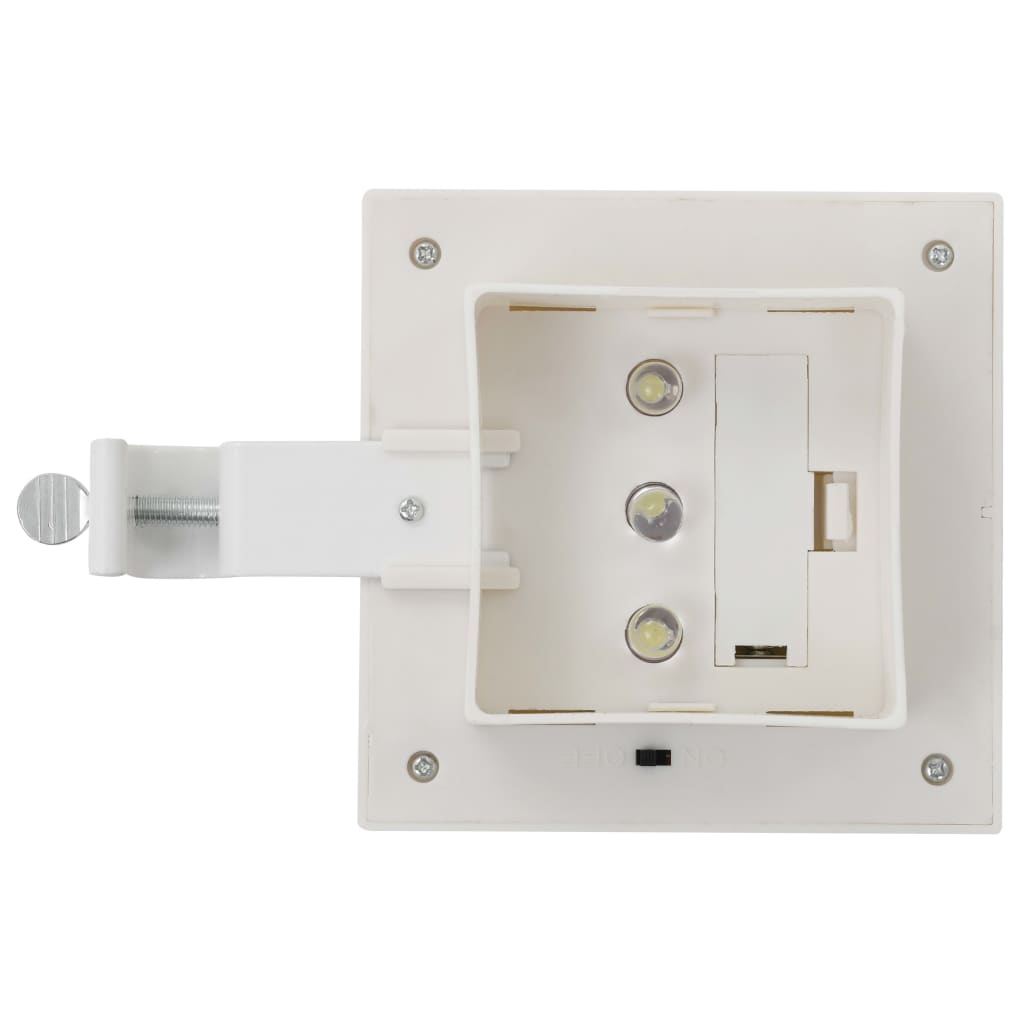 Solarlampen Led Vierkant Cm 12 Wit