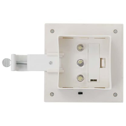 Solarlampen Led Vierkant Cm 12 Wit