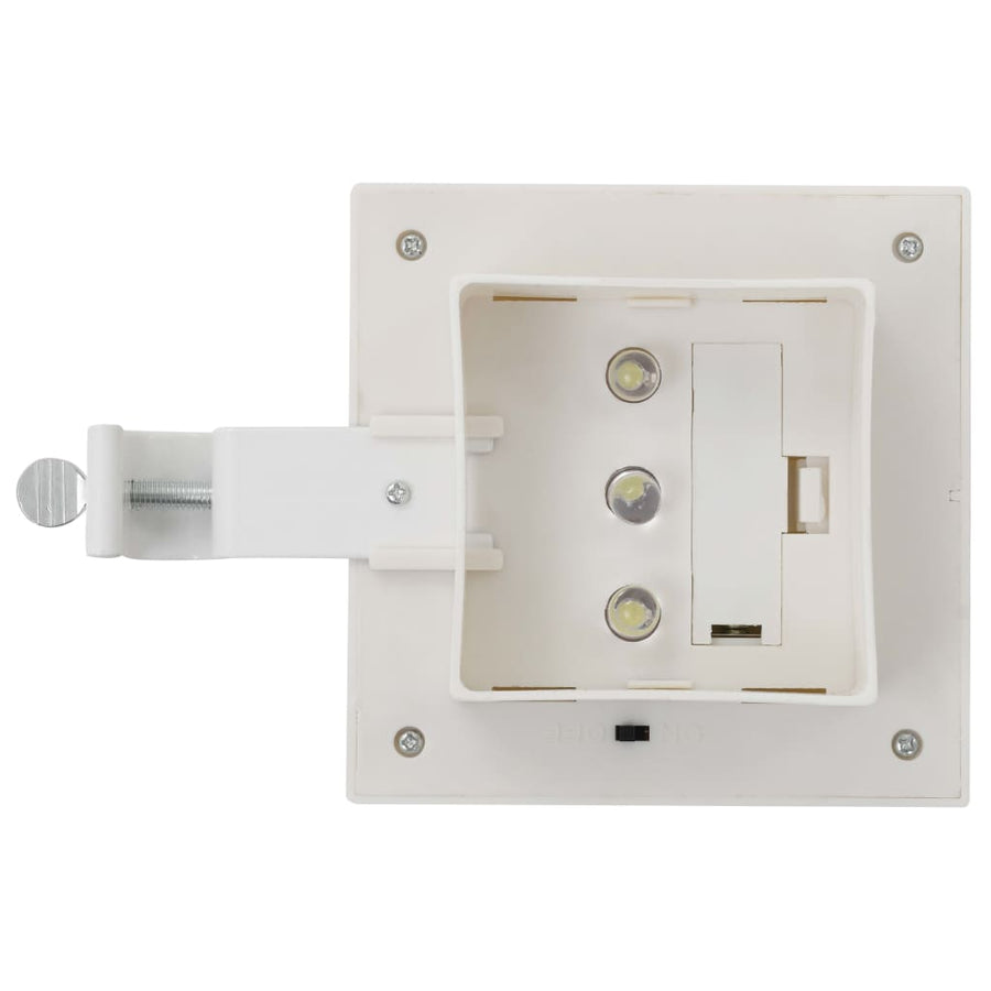 Solarlampen Led Vierkant Cm 12 Wit