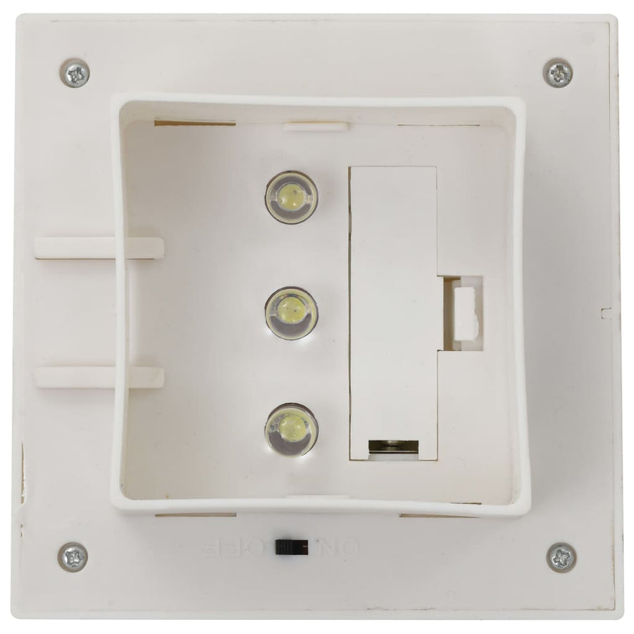 Solarlampen Led Vierkant Cm 12 Wit