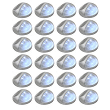 Solarwandlampen Led Rond Kleurig 24 Zilver
