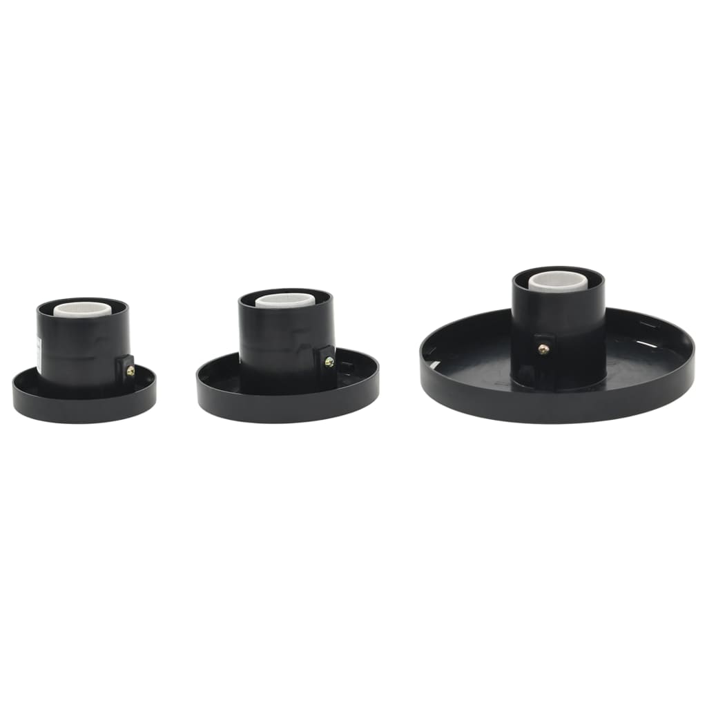 -Delige Led-Bollampenset Rond 20/30/40 Cm Pmma 6