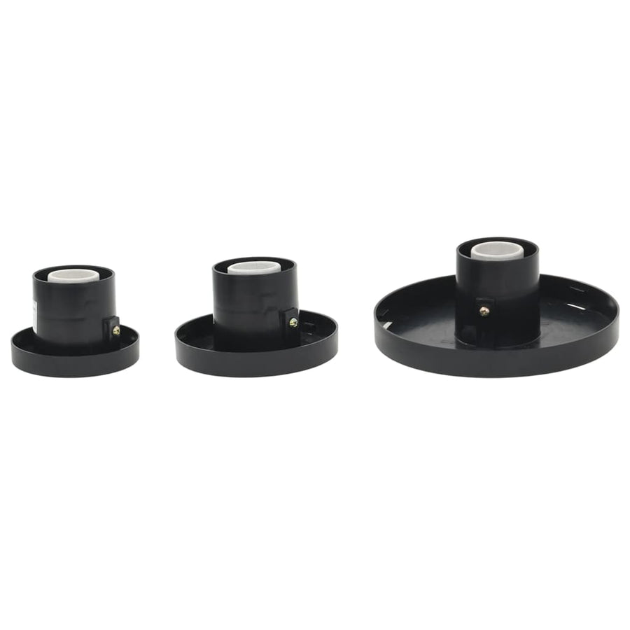 -Delige Led-Bollampenset Rond 20/30/40 Cm Pmma 6