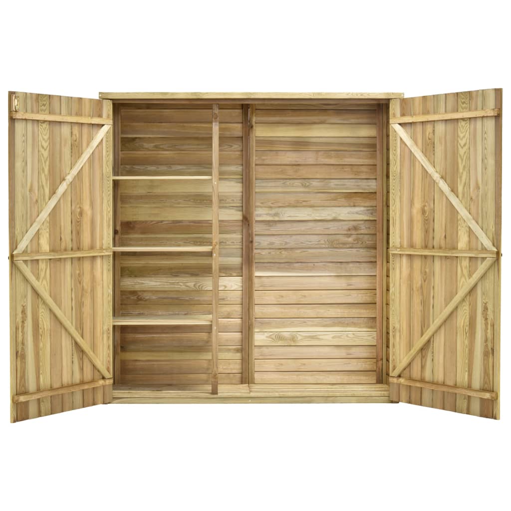Tuinschuur Geïmpregneerd Grenenhout 163 x 50 x 171 cm