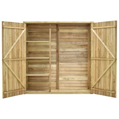 Tuinschuur Geïmpregneerd Grenenhout 163 x 50 x 171 cm