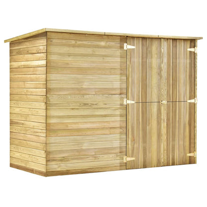 Tuinschuur Geïmpregneerd Grenenhout 232 x 110 x 170 cm