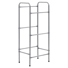 Opbergrek Voor 3 Kratten 50X33X6 Staal Zilverkleurig 50 x 33 x 116 cm