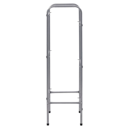 Opbergrek Voor 3 Kratten 50X33X6 Staal Zilverkleurig 50 x 33 x 116 cm