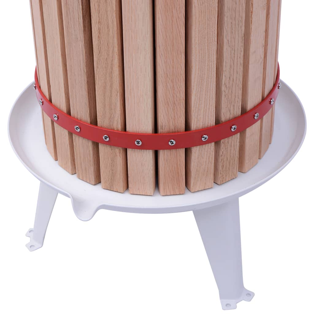 2-Delige Fruit- En Wijnpers Met Stamperset 18 L + 7 L molen