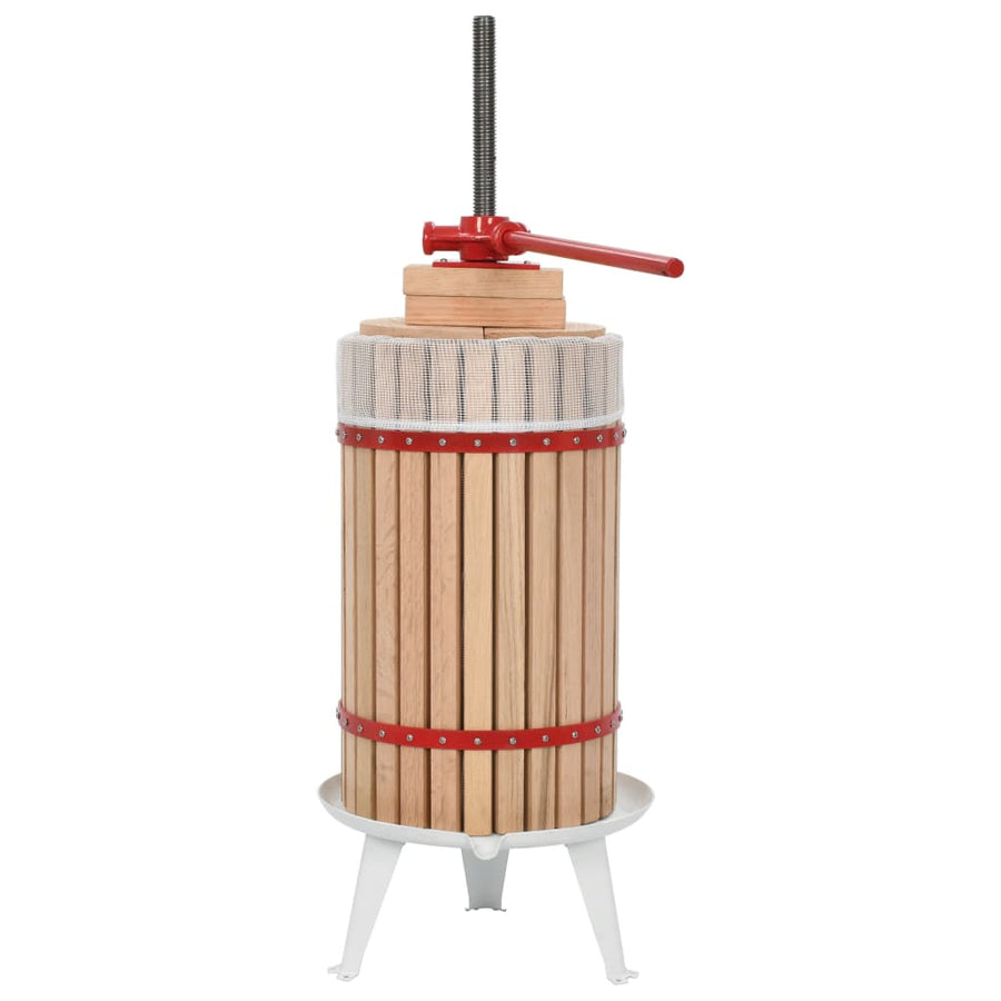 2-Delige Fruit- En Wijnpers Met Stamperset 30 L + 7 L molen