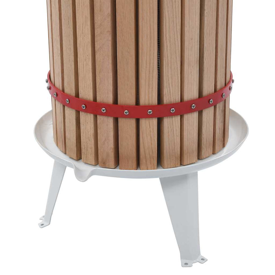 2-Delige Fruit- En Wijnpers Met Stamperset 30 L + 7 L molen