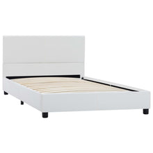 Bedframe Kunstleer Wit 90X200 Cm 90 x 200 cm